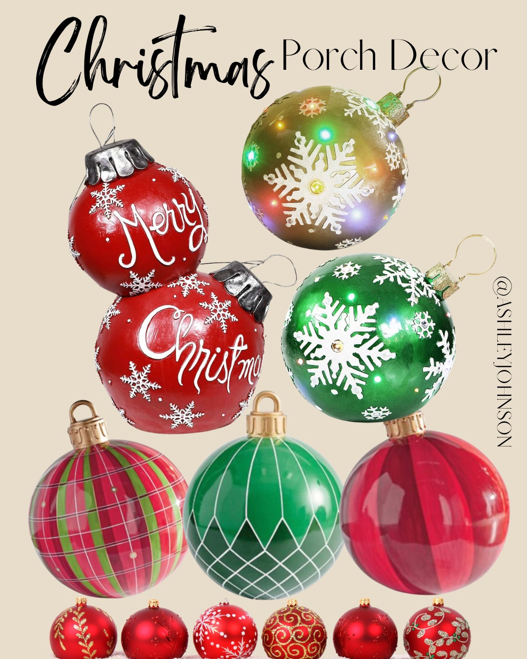 Nostalgic Christmas decor ✨🎄♥️ #christmasdecorations #oversizedornaments

#LTKHoliday #LTKHome #LTKSeasonal