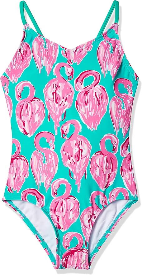 Kanu Surf Girls' Daisy Beach Sport 1-Piece Swimsuit | Amazon (US)