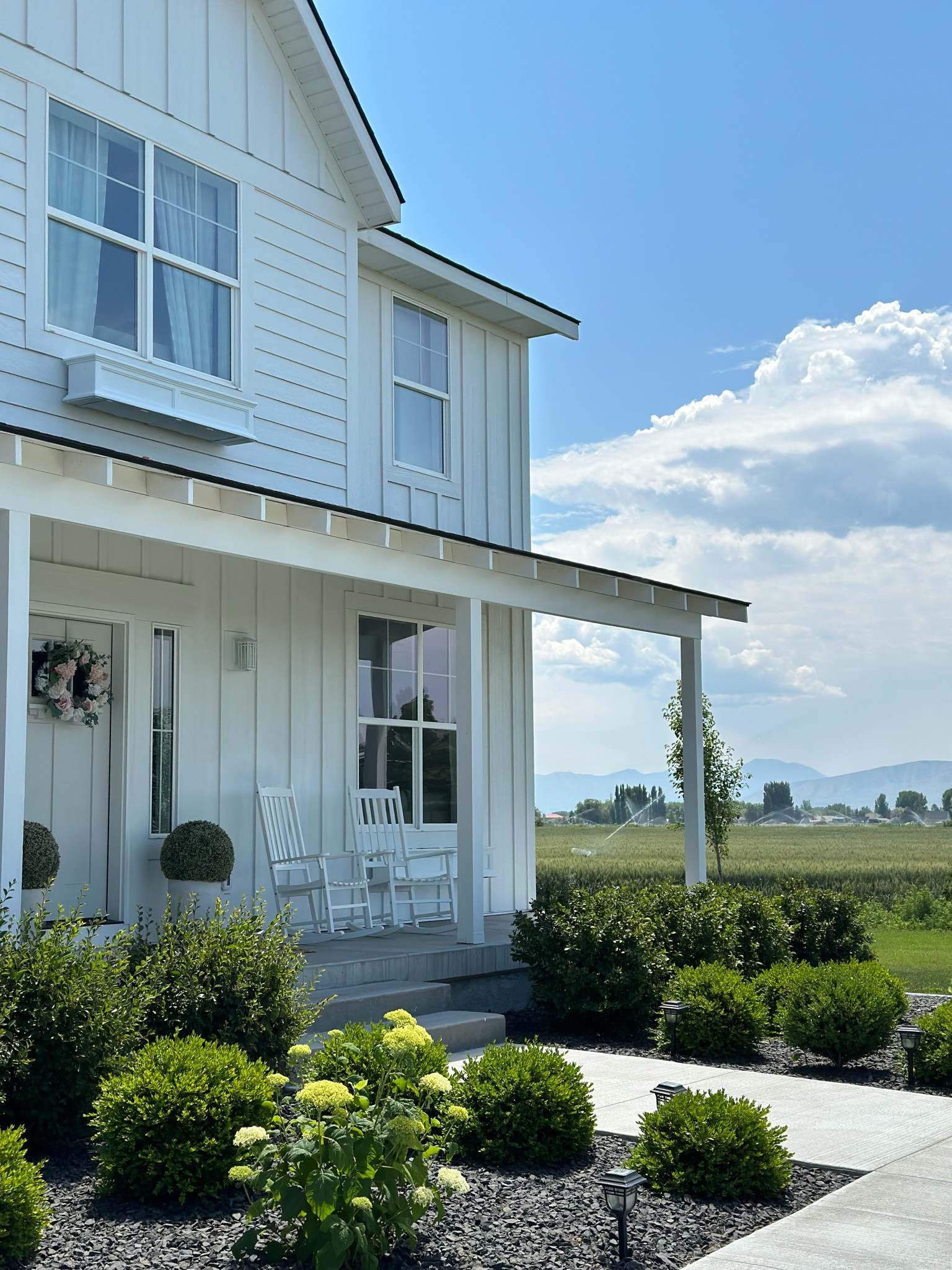 This is our 5th year with our white rocking chairs on the porch. They are weather resistant, easy to assemble and very comfy! Only $97

#LTKsalealert #LTKhome #LTKSeasonal