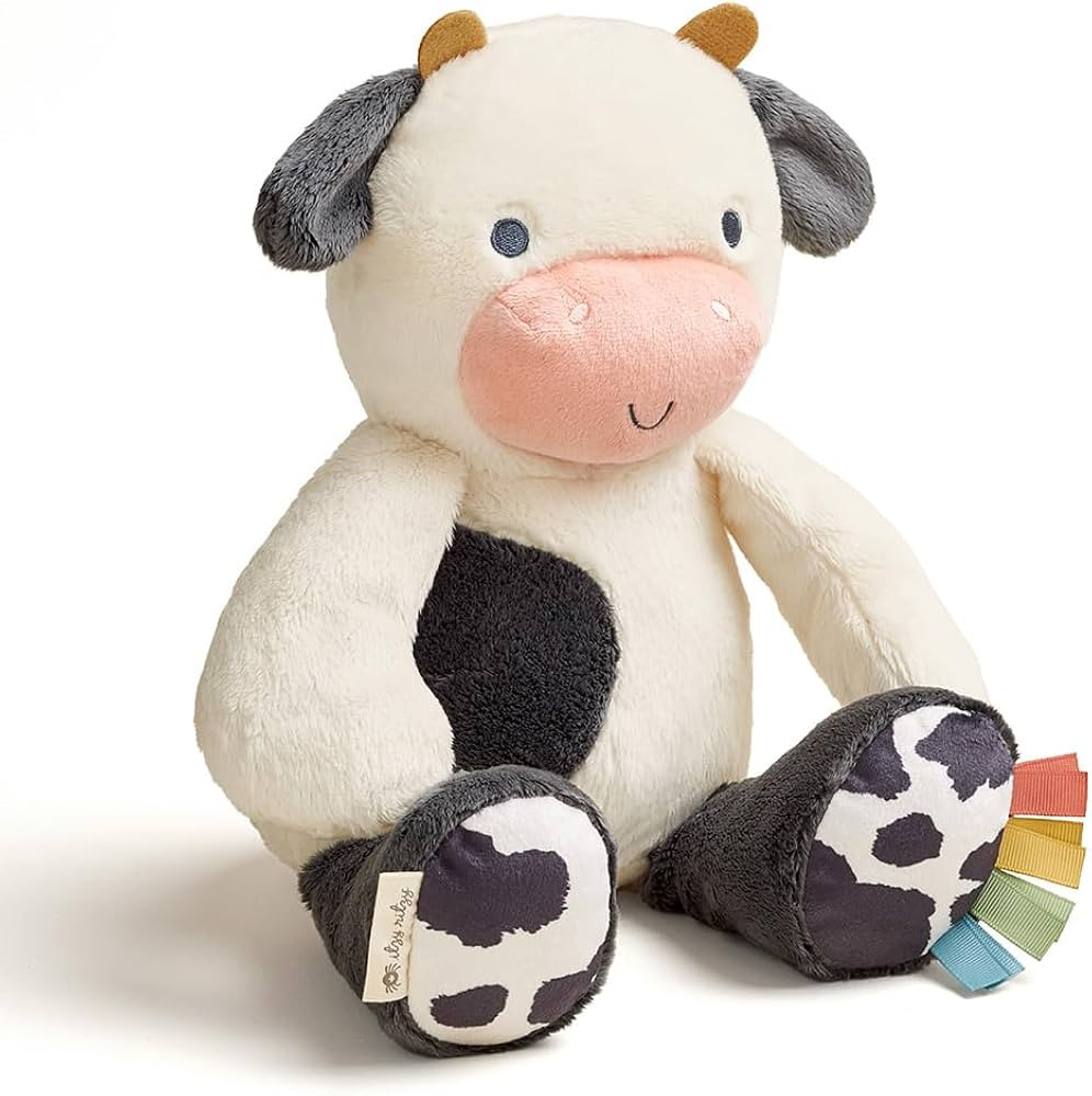 Itzy Ritzy Snuggles Plush Toy – Soft Stuffed Animal for Babies, Kids & Adults – Sensory Ribbo... | Amazon (US)