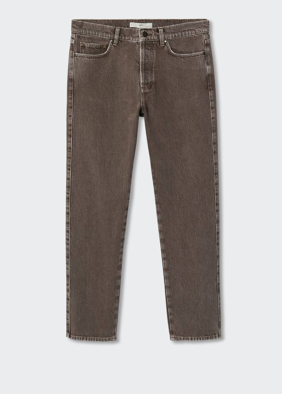 Vintage straight-fit jeans | MANGO (US)