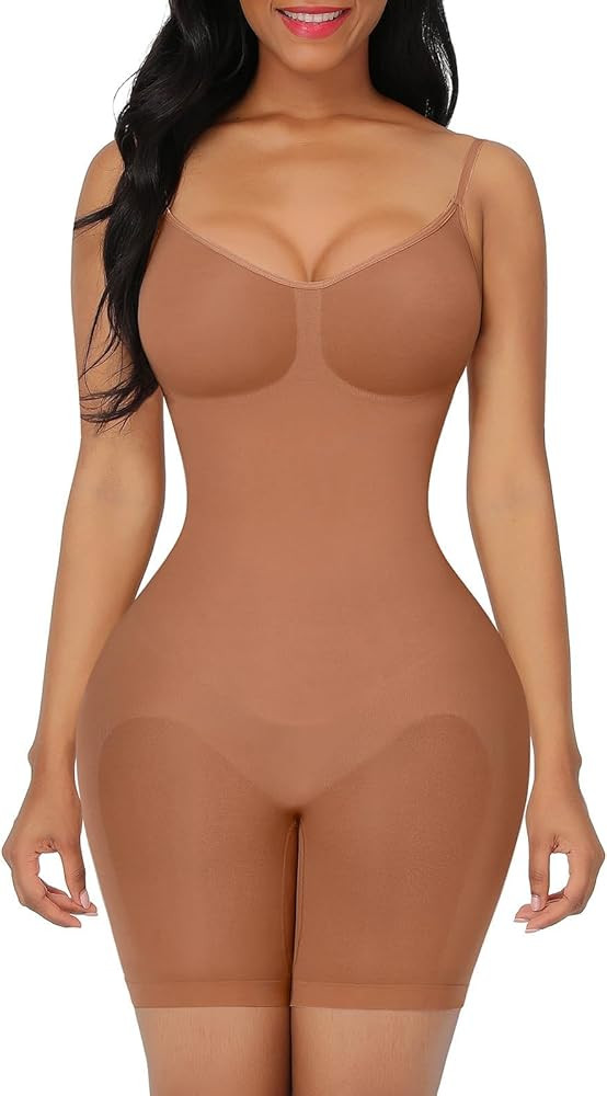 FeelinGirl Shapewear Bodysuit Tummy Control Faja Seamless Sculpting Butt Lifter Body Shaper for W... | Amazon (US)