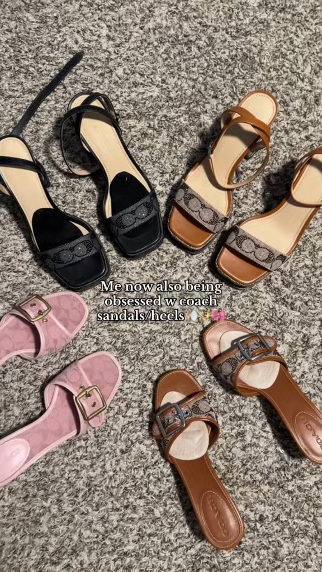 Coach heels! Love my collection I added the links for all 