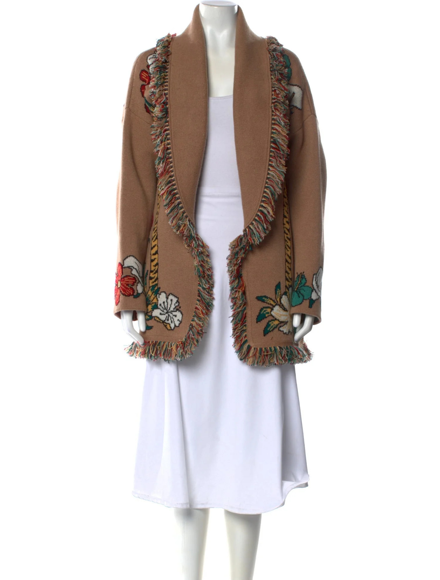 Cashmere Printed Sweater | The RealReal