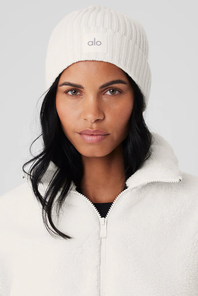 Cashmere Blend Rib Beanie | Alo Yoga (US)