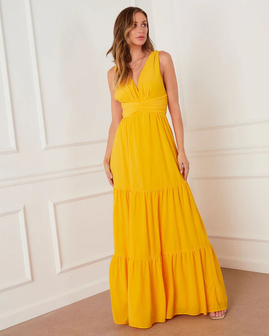Margaux Tiered Maxi Dress | VICI