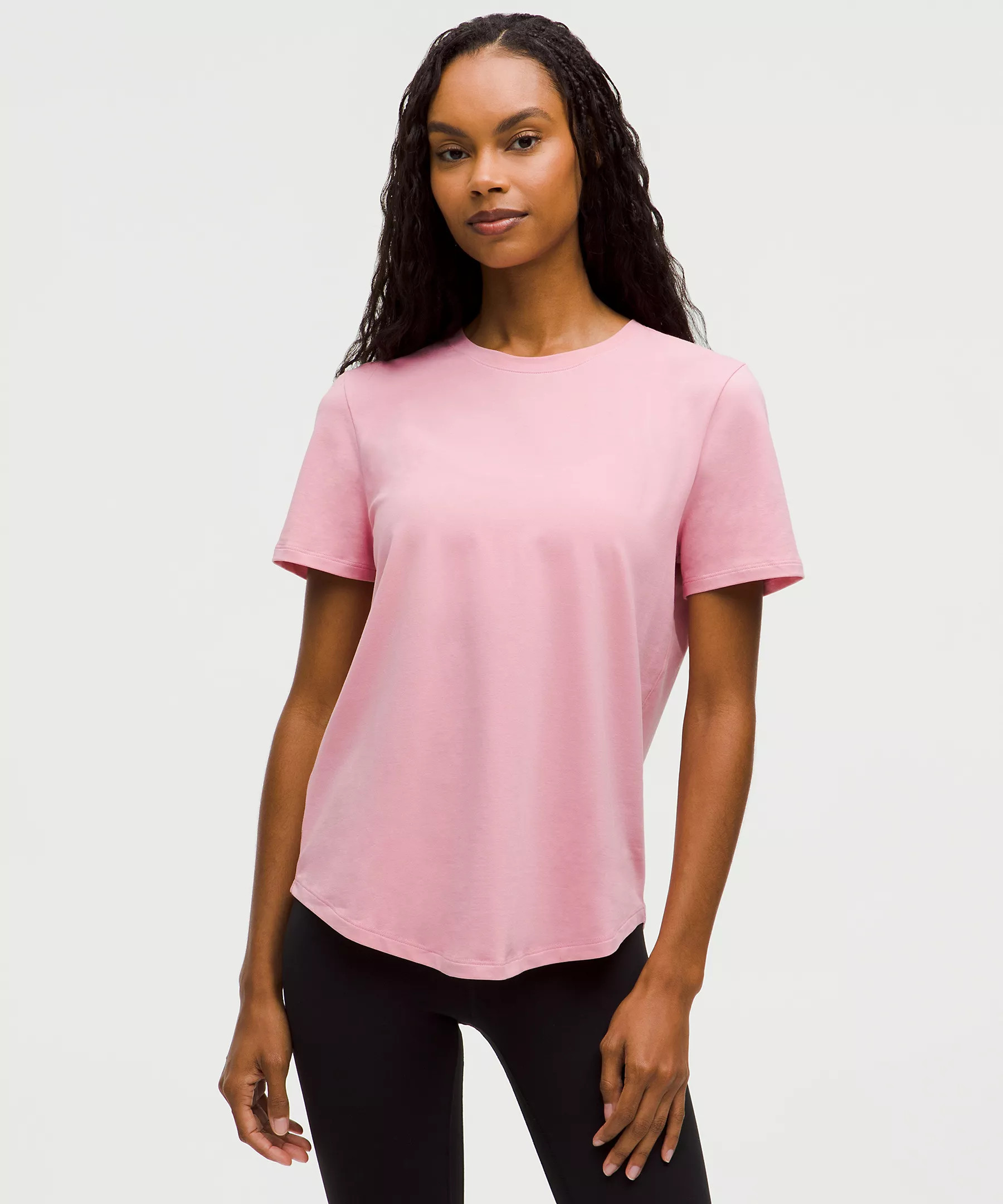 Love Curved-Hem Crewneck T-Shirt | lululemon (CA)