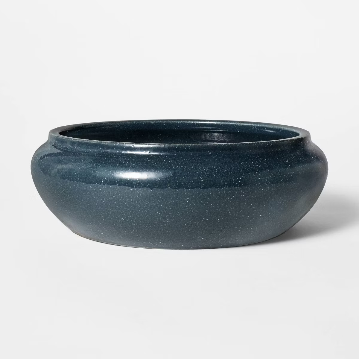 12.25" Ceramic Bowl Blue - Threshold™ designed with Studio McGee | Target
