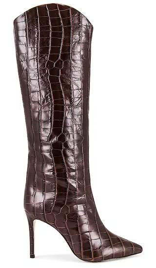Maryana Boot in Dark Chocolate | Revolve Clothing (Global)