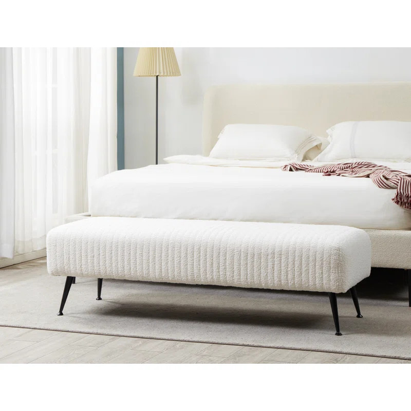 Thornbury Velvet Upholstered Bench | Wayfair North America