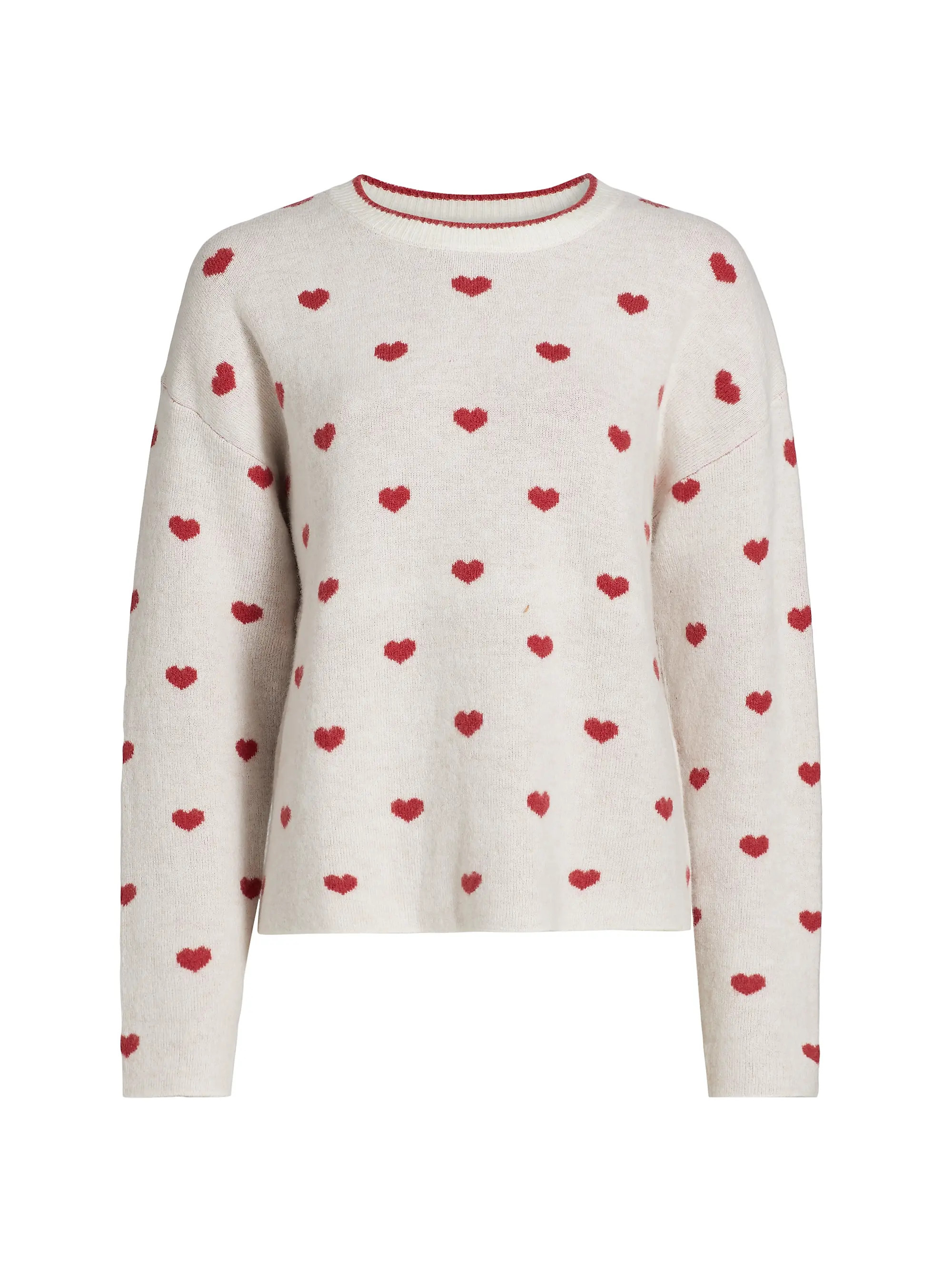 Lolly Hearts Jacquard Sweater | Saks Fifth Avenue