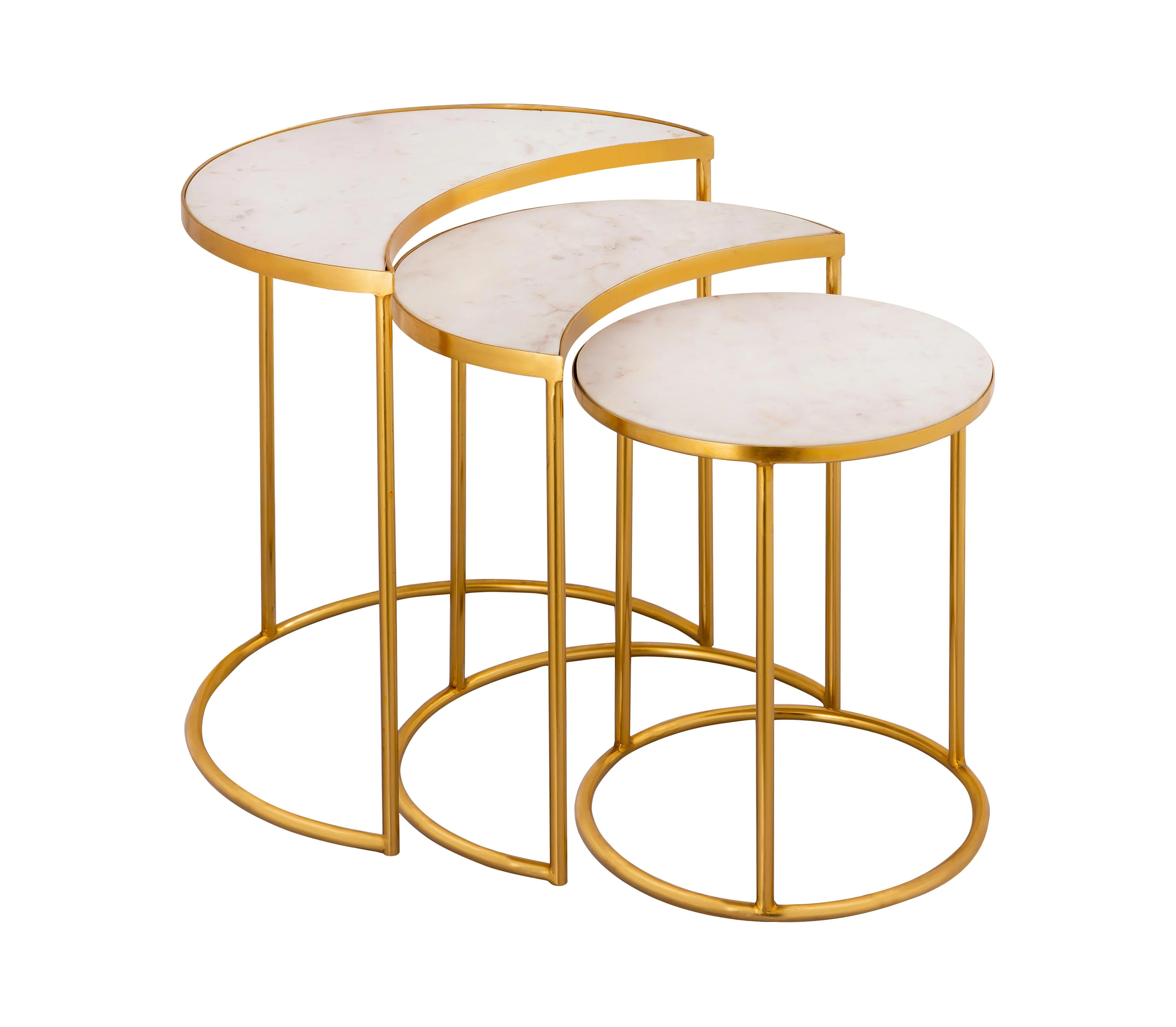 Crescent Nesting Tables By Inspire Me! Home Decor | TOV Furniture