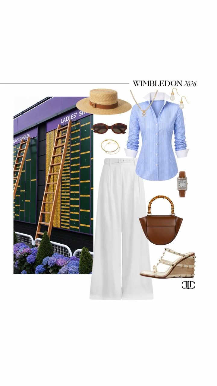 Wimbledon season is officially here 🎾🤍

Think crisp whites, tailored silhouettes, polished dresses, classic stripes, woven accessories, and the kind of effortless elegance that feels right at home courtside with a Pimm’s Cup in hand.

Whether you're actually headed to a tennis tournament, attending a summer luncheon, or simply love that timeless, sophisticated Wimbledon aesthetic, these are the pieces I'm loving right now.

Shop the full Wimbledon Edit below. ✨

#WimbledonStyle #TennisStyle #SummerStyle #LTKStyle #LTKFinds #QuietLuxury #ClassicStyle #SummerFashion #EuropeanSummer #PreppyStyle #WhiteDressSeason #ResortStyle #ElegantStyle #StyleInspiration #TennisCore

#LTKSeasonal #LTKOver40 #LTKootd