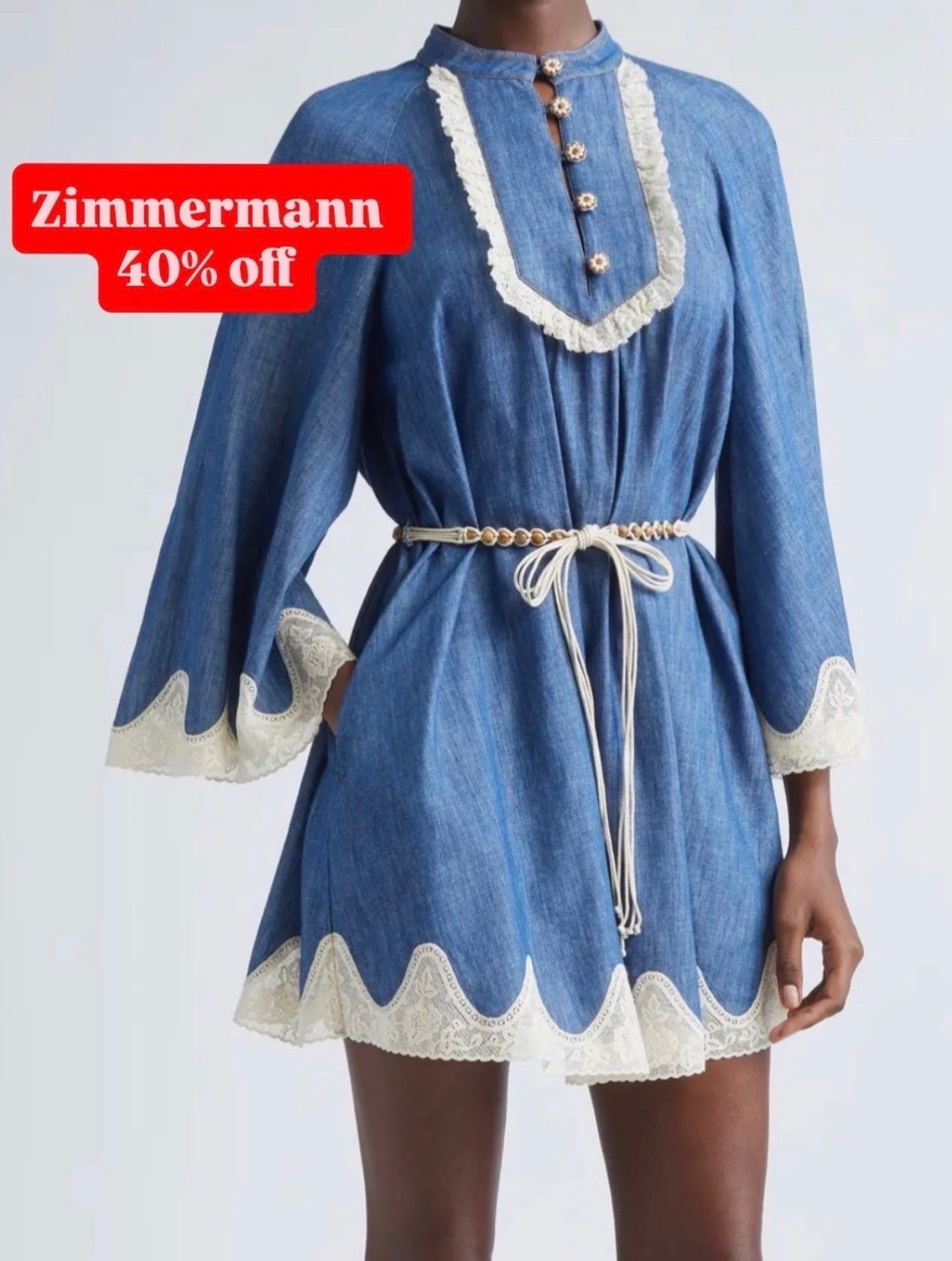 Denim Minidress
Shirtdress