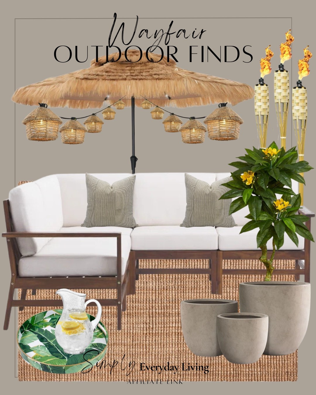 Wayfair Outdoor Finds 

#LTKSeasonal #LTKSpringSale #LTKHome