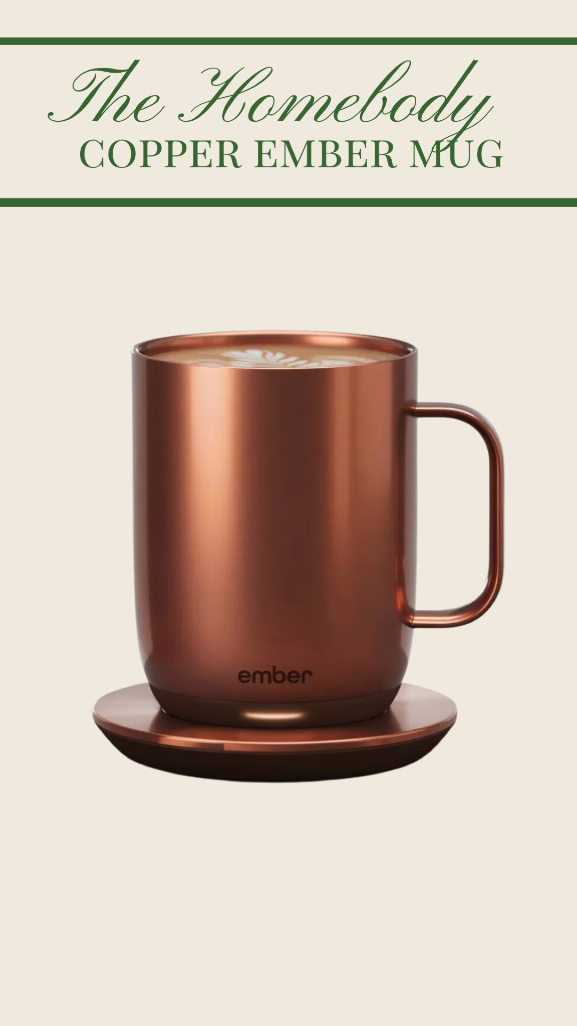 Homebody Gift Idea: Copper Ember Mug🌲

Homebody gift
Gift for sister
Gift for friend
Gift for daughter
Copper Ember Mug

#LTKGiftGuide #LTKCyberWeek #LTKHoliday