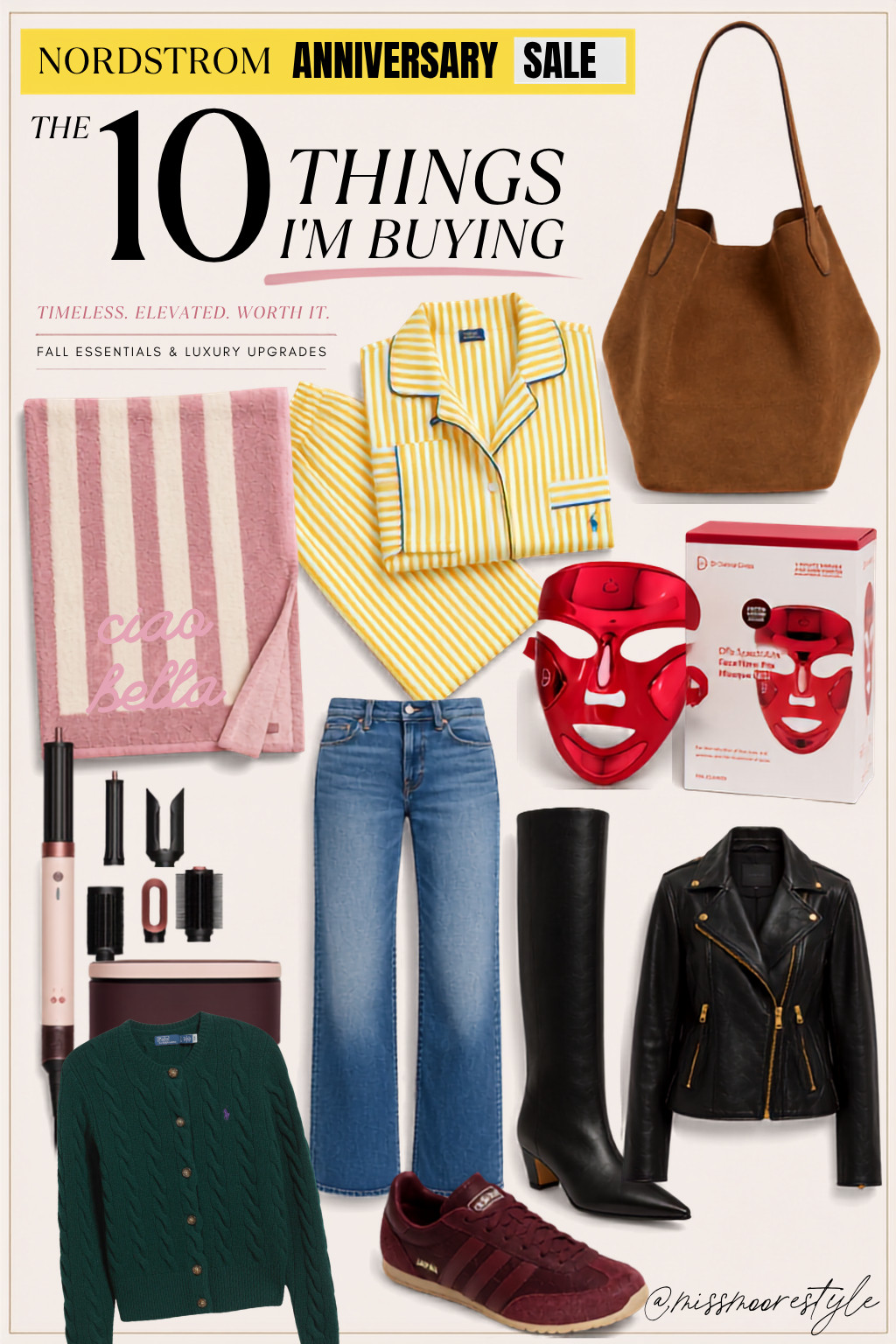 ✨ If I could only buy 10 things from the Nordstrom Anniversary Sale...these would be it.

These are the pieces I genuinely think are worth your money—from investment wardrobe staples and designer-worthy accessories to beauty favorites that rarely go on sale. Some of these sell out every single year, so if you've had your eye on them, I wouldn't wait.

Everything is linked below. 🤍
#nsale #nordstromanniversarysale #nsale2026 

 #LTKootd #LTKSaleAlert #LTKBeauty