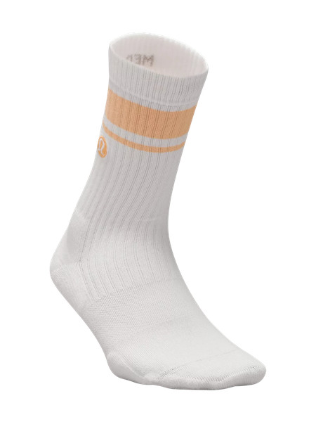 Women's Daily Stride Ribbed Comfort Crew Socks *Stripe | Women's Socks | lululemon | Lululemon (US)