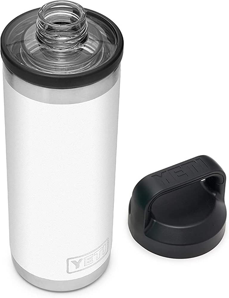 YETI Rambler 18 oz Bottle, Vacuum Insulated, Stainless Steel with Chug Cap | Amazon (US)