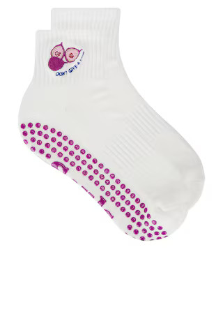 Don't Give A Fig Grip Socks in Off White | Revolve Clothing (Global)