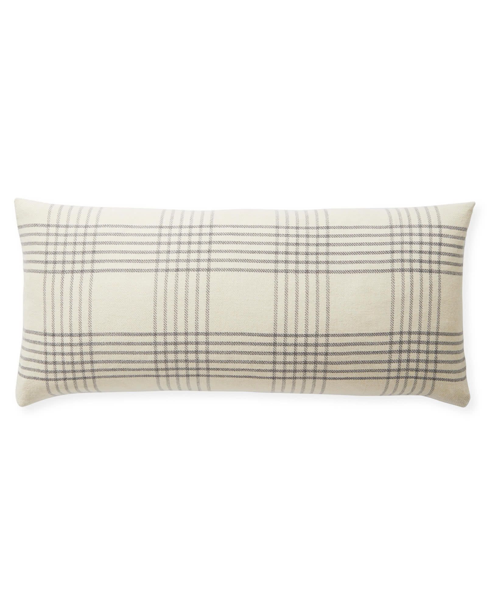 Blakely Plaid Pillow Cover | Serena and Lily