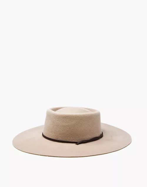 WYETH™ Felt Montana Boater Hat | Madewell