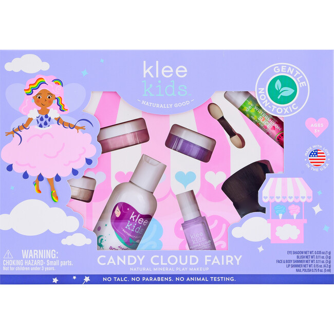 Klee Kids Candy Cloud Fairy Loose Powder Makeup Kit | Maisonette