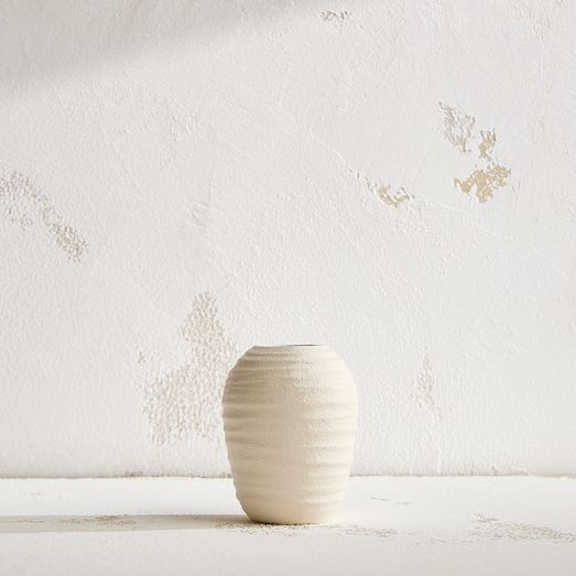 Ceramic Fluted Vases & Centerpiece Bowl | West Elm (US)