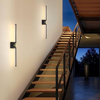 Battery Operated Wall Sconces Set of Two, Dimmable Wall Sconces with Remote Control, Black Gold R... | Amazon (US)