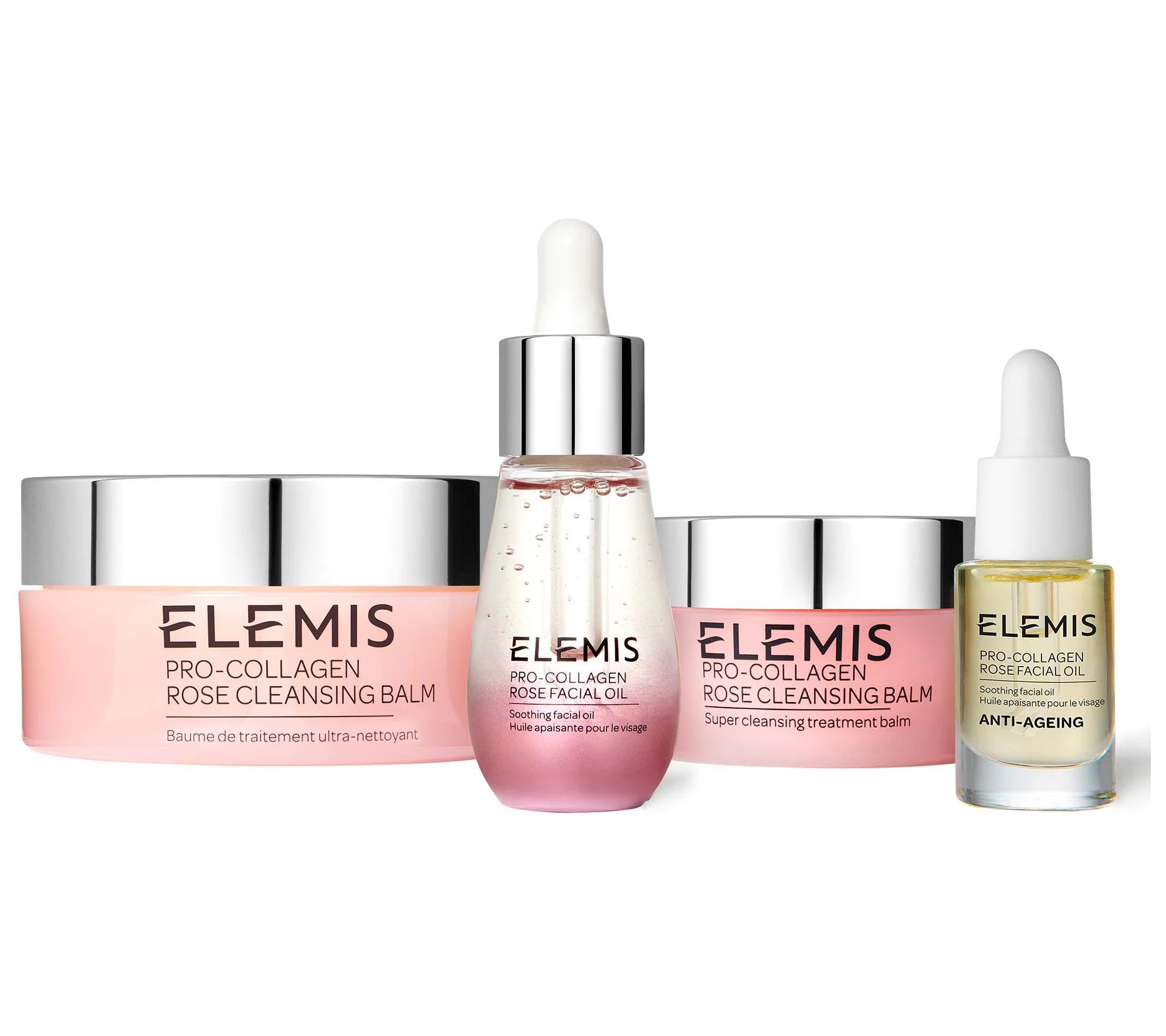 ELEMIS Pro-Collagen Rose Cleansing Balm & Facial Oil Kit | QVC