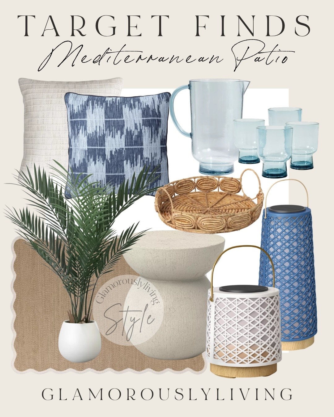 Achieve Mediterranean vibes with these home finds 🩵





Target home finds | Home decor | spring home | outdoor decor | patio decor | outdoor hosting | patio furniture | home furniture | planters | outdoor throw pillows | front door decor | new arrivals 

#LTKHome #LTKSaleAlert #LTKvlog