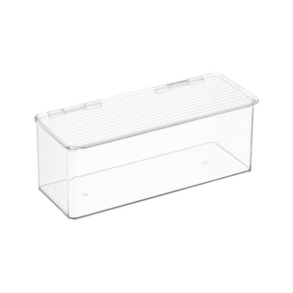 Hinged-Lid Stackable Boxes | The Container Store