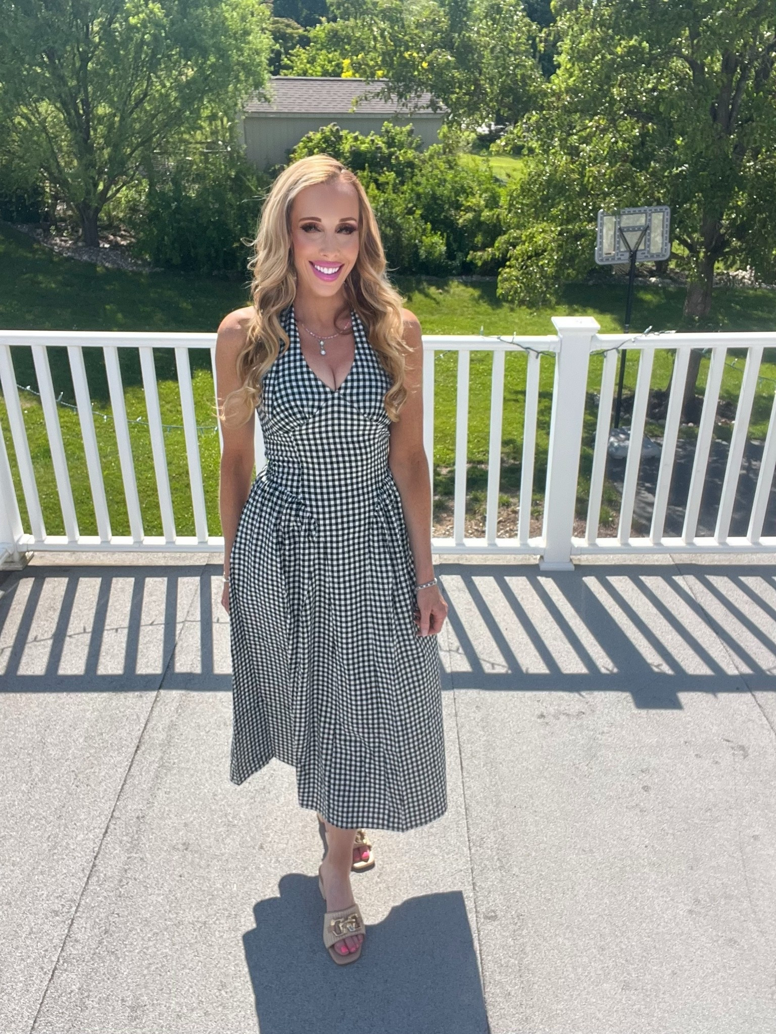 Beautiful plaid  corset maxi dress 🩷🩷

#LTKmomlife #LTKootd #LTKSaleAlert