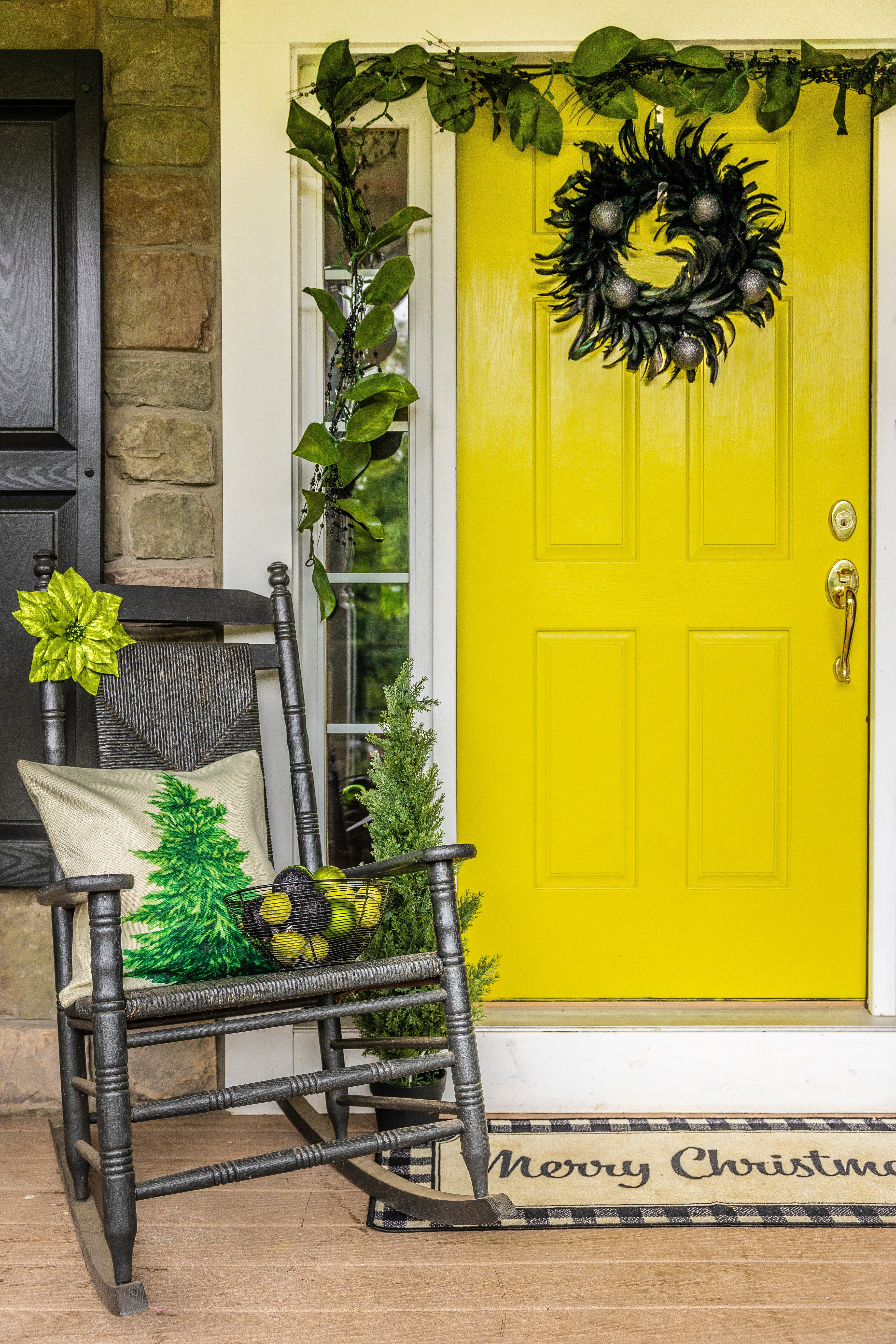 Level up your front porch this holiday with a fun modern twist!Check out more porch decor ideas in The Holiday Issue 

#LTKHoliday