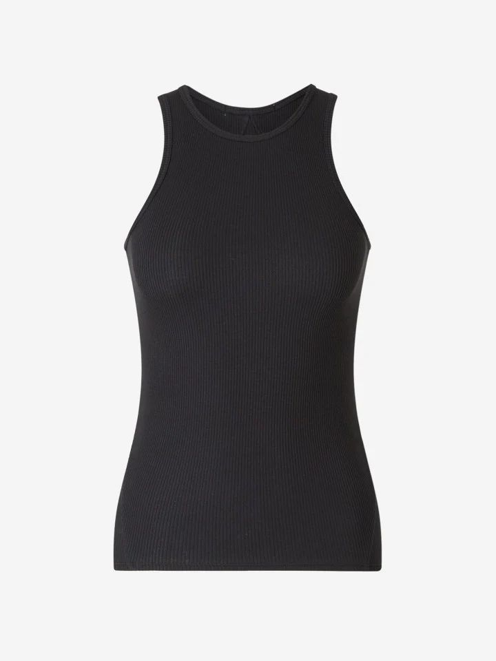 Rag & Bone The Essential Ribbed Tank Top | Cettire Global