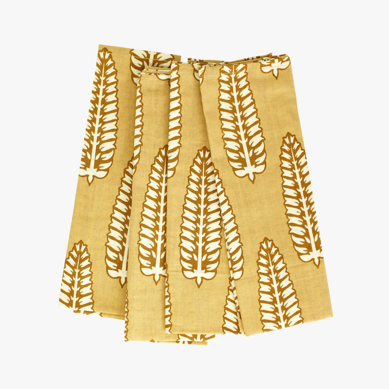 Mustard Leaf Napkins - Shop Table Linens - Dear Keaton | Dear Keaton