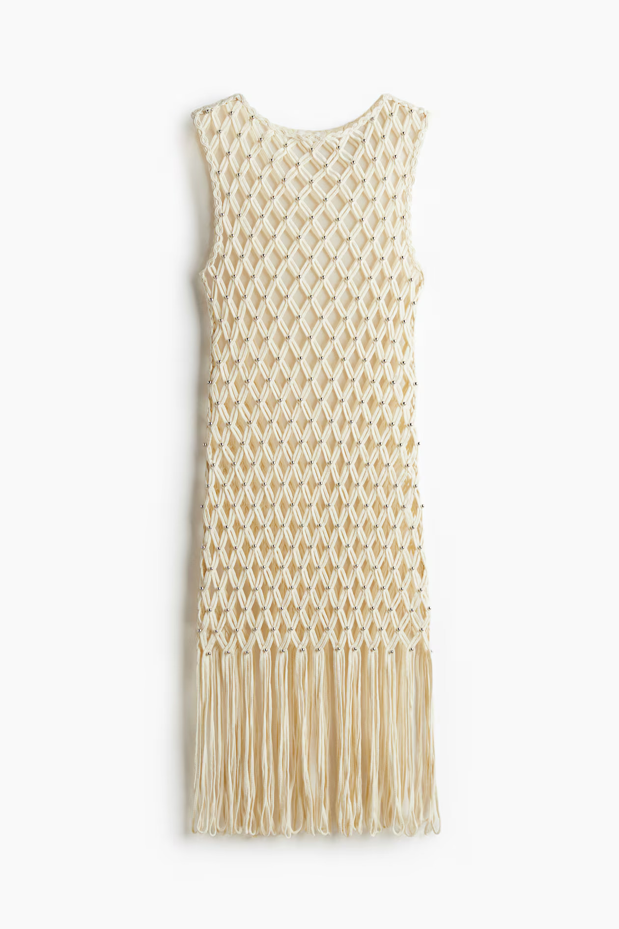 Fringed net dress | H&M (UK, MY, IN, SG, PH, TW, HK)