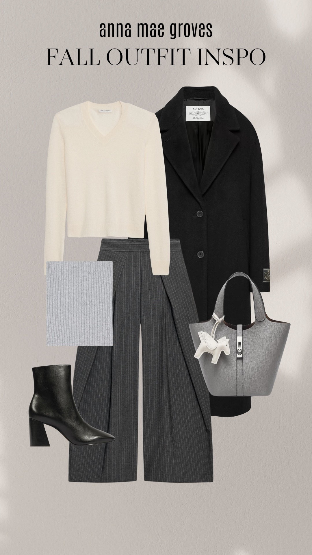 Fall and winter outfit inspo! For my gals that don’t waiver from black and white in your wardrobe this one is for you!😂 A v neck sweater is essential for any wardrobe because there’s so many ways to style it! You could also do a button down under it, then if you get hot throw the sweater over your shoulders! 

#LTKItBag #LTKOver40 #LTKSeasonal