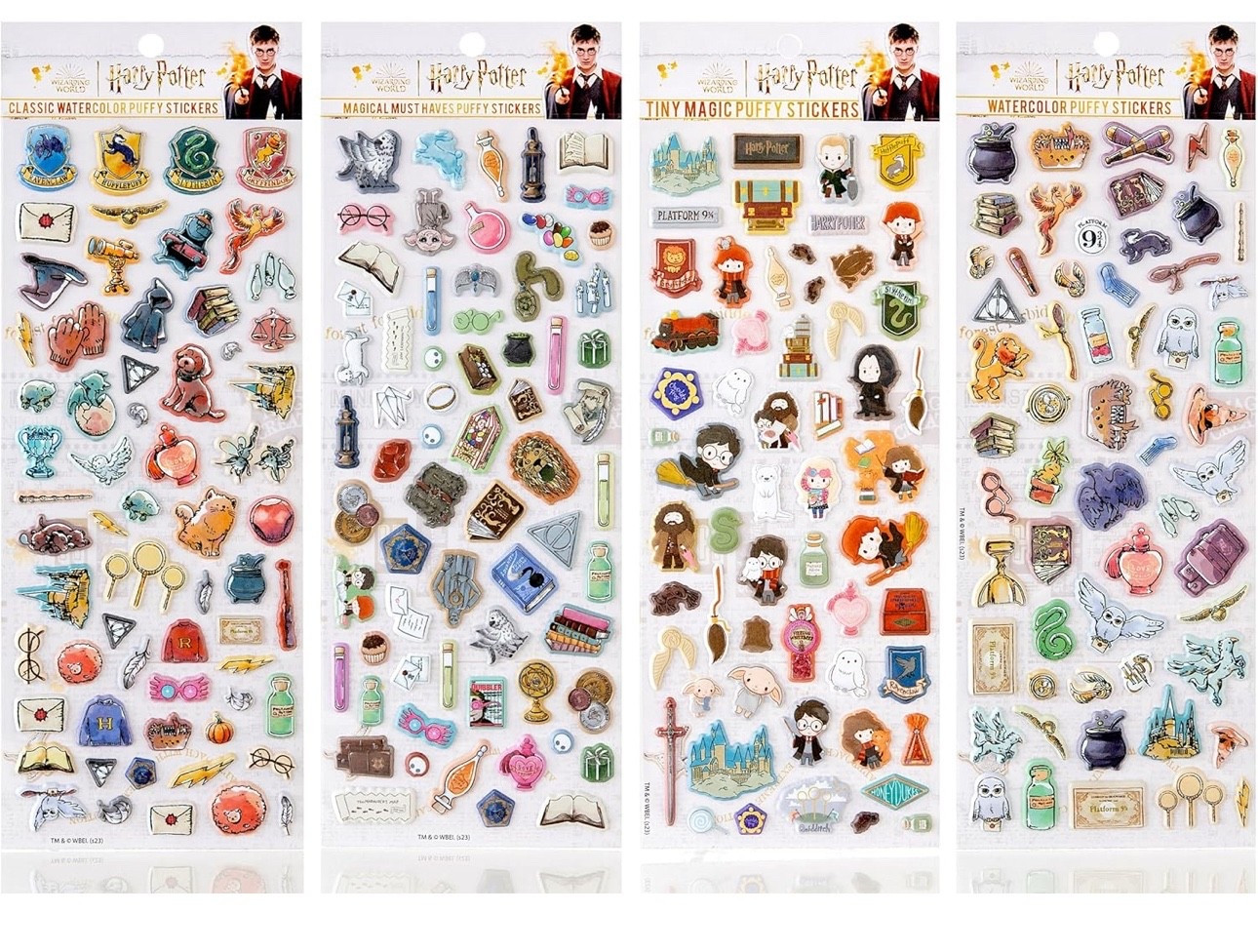 Harry Potter Puffy Watercolor Stickers 

#LTKvlog #LTKU #LTKKids