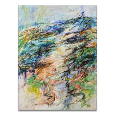 Mountain Stream Wrapped Canvas Painting | Perigold