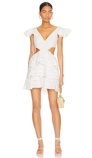 Anderson Mini Dress | White Mini Dress | Short White Dress | Little White Dress Outfit | Revolve Clothing (Global)