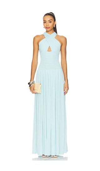 x REVOLVE Rhea Maxi Dress in Sky Blue | Revolve Clothing (Global)