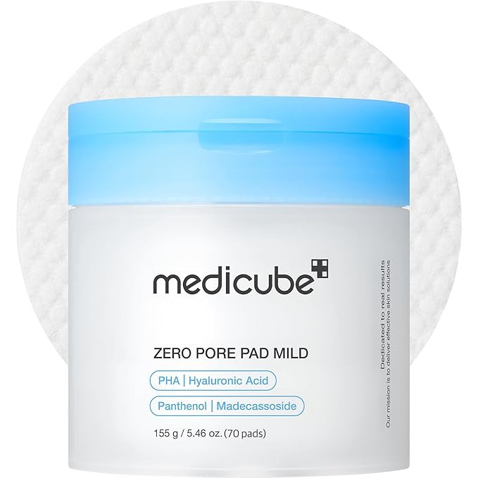 medicube Toner Pads Zero Pore Pad Mild 2.0 | Gentle Calming Toner Pad for Exfoliation, Minimizing... | Amazon (US)