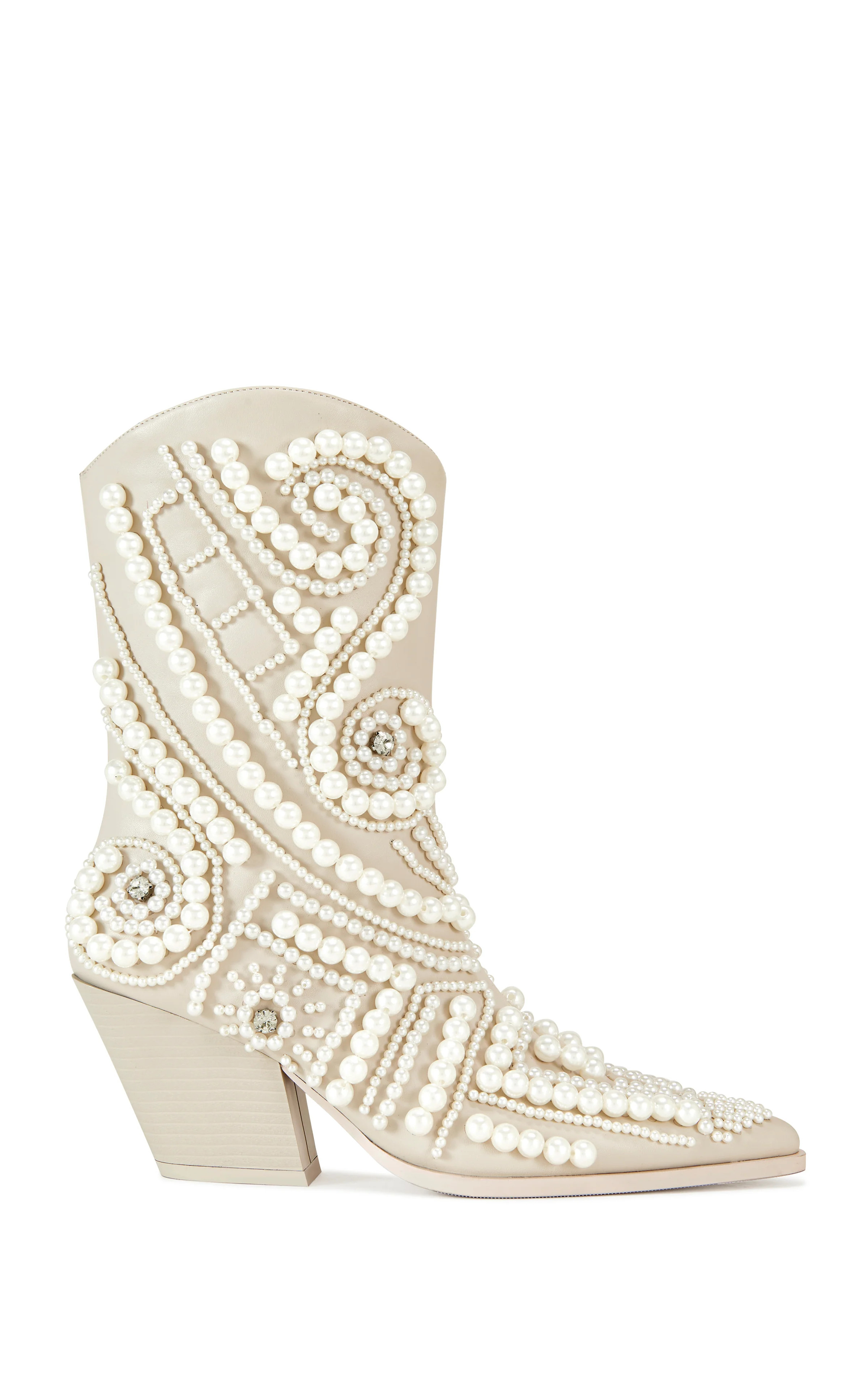 BELIA-BONE WESTERN BOOTIE | Azalea Wang