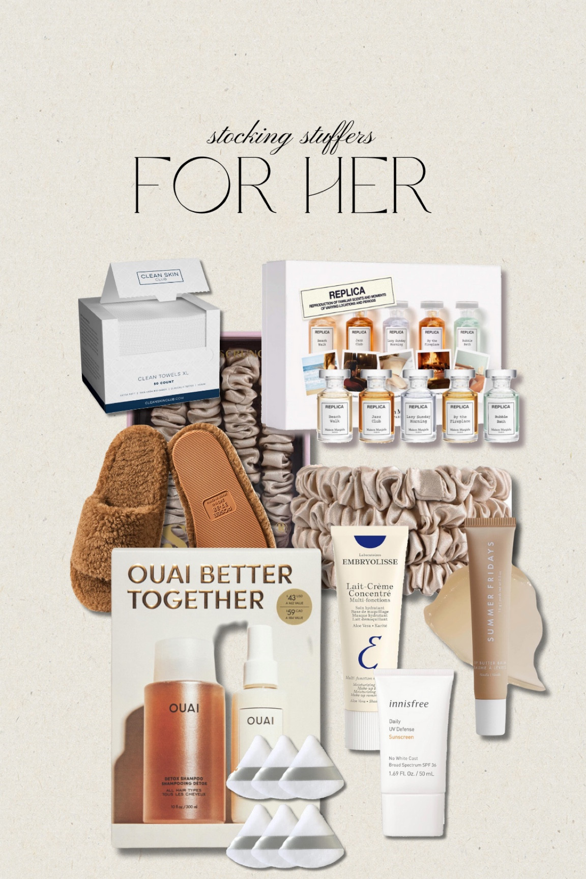 stocking stuffers for her 


stocking stuffers, gifts, last minute gifts, Sephora, Ulta, Amazon, beauty gifts, beauty, slippers, Christmas, holiday 