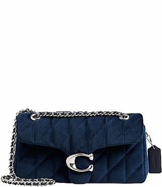 COACH Tabby 26 Quilted Shoulder Bag - Blue | Dillard's