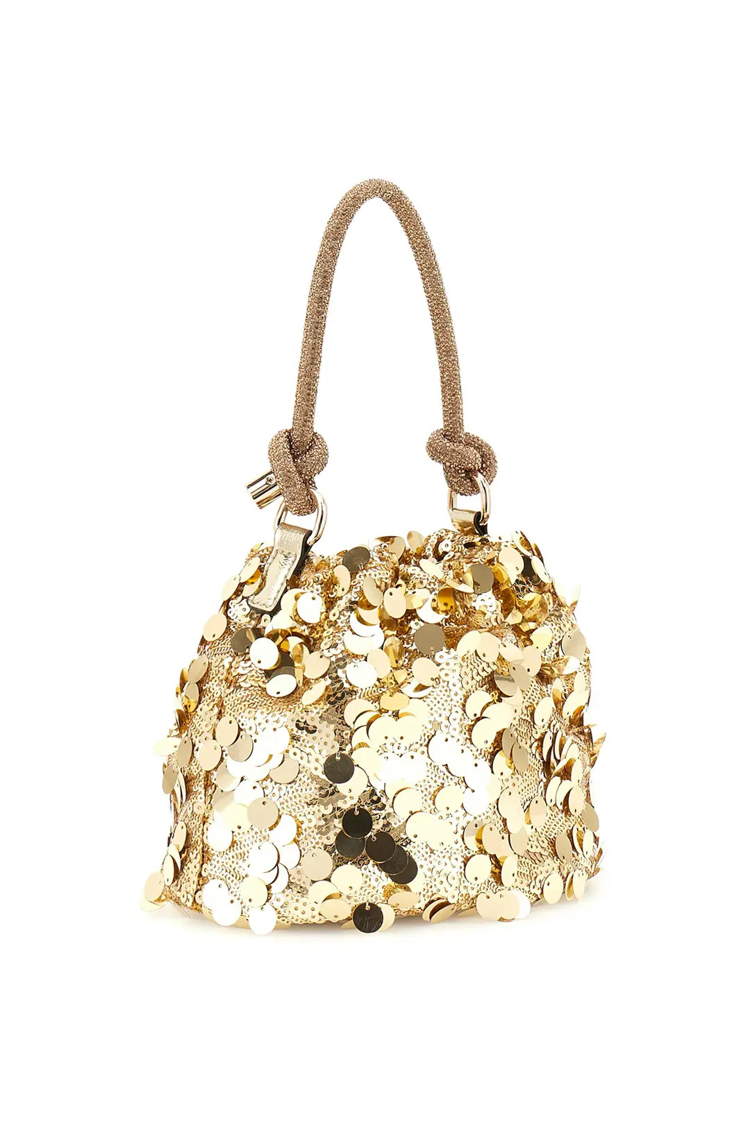 Holiday Shine Top Handle Pouch Gold | Nasty Gal US