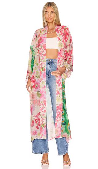 Peacock Maxi Robe in Peacock | Revolve Clothing (Global)