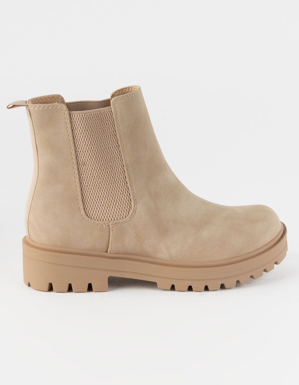 SODA Flat Womens Chelsea Boots - BEIGE | Tillys | Tillys