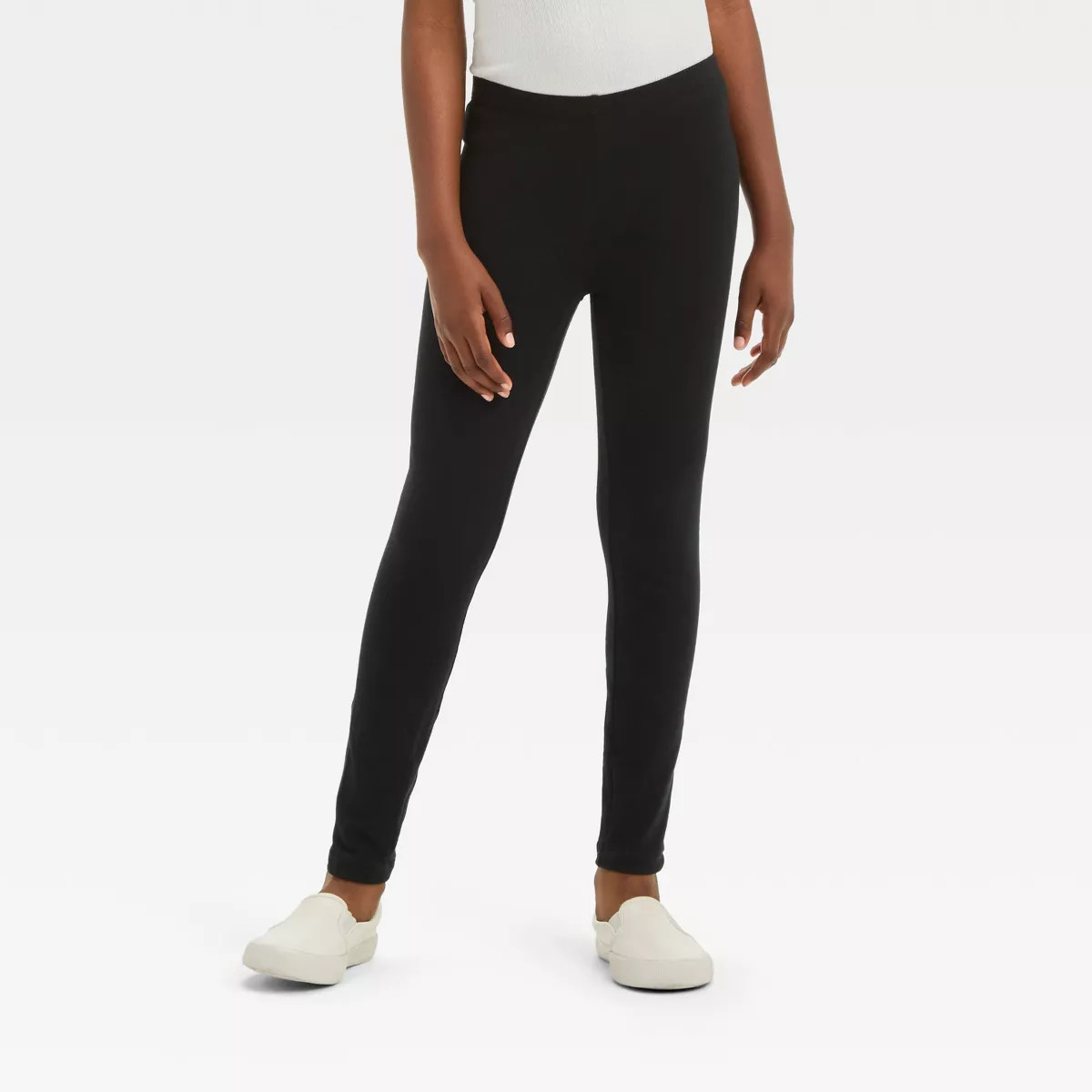 Girls' Leggings Pants - Cat & Jack™ Black XS | Target